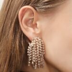 Faux Pearl Stamens Earrings