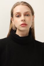 Faux Pearl Stamens Earrings - Image 3