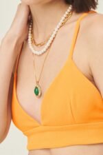 Aerin Pearl Chain Layered Necklace - Image 3