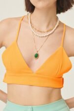 Aerin Pearl Chain Layered Necklace