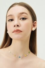 Kayla Color Ball Earring - Image 2