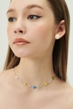 Irena Flower Beads Necklace - Image 2
