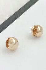 Bold Ball Earrings - Image 4