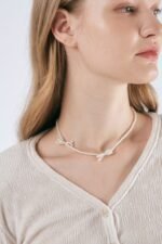 Faux Pearl Bow Necklaces - Image 3