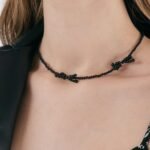 Faux Pearl Bow Necklaces