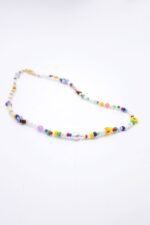 Irine Flower and Beads Necklace - Image 3