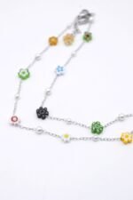Irena Flower Beads Necklace - Image 4