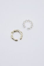 Golden Ear Cuff 2-Piece Set - Image 3