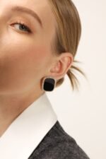 Statement Jewel Stud Earrings