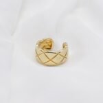Quilted Statement Ring