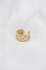 Quilted Statement Ring