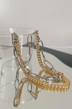 Layered Chain Necklace - Image 4