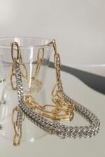 Layered Chain Necklace - Image 3