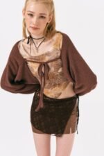 Metal Bows Velvet Necklace - Image 2